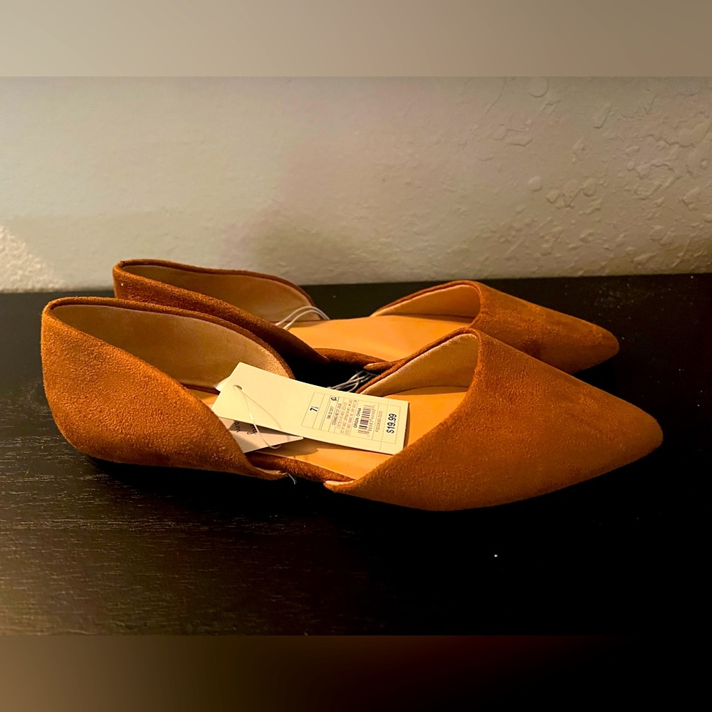 New pointy flats